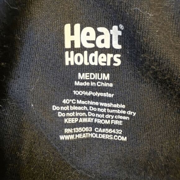 Heat Holders Men's Lite Thermal Lightweight Base Layer Pants Black Size Medium - Picture 3 of 6